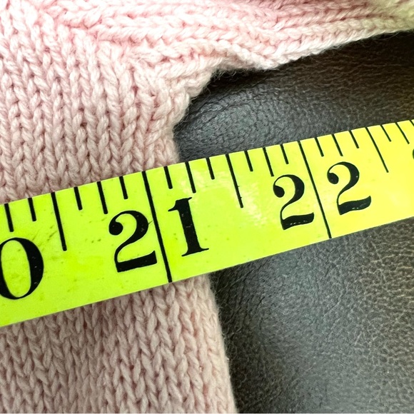 Storybook Knits Pink Flowers Cardigan Medium Women’s Sweater New with tags - Picture 5 of 7